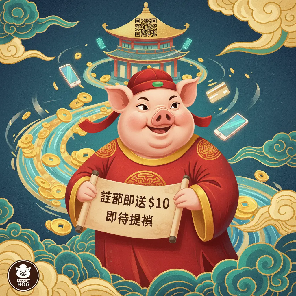 $10 sign up bonus instant withdraw - Receipt